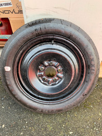 1 x single compact T145/80/16 105M Maxxis with spare rim as new