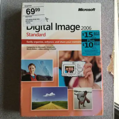 Digital Image Program 2006 Microsoft Organize and Enhance Photos, View more