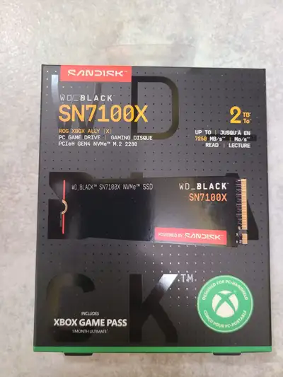 BrandNew Western Digital BLACK SN7100X NVMe SSD 2TB, View more
