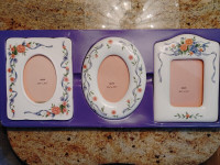 FIRST $10 TAKES IT ~ Brand New Ceramic Picture Frames ~