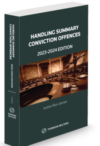 Handling Summary Conviction Text for Sale