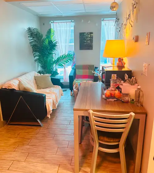Private room for rent in cozy, clean, partially furnished, shared, LGBTQ friendly 2 bed, 1 bath apar...