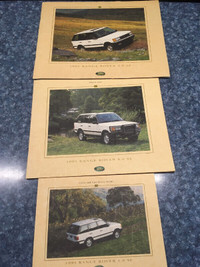 Range Rover 4X4 Brochure / Advertising ** Land Rover VHS Tape **