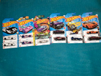 HotWheels with small defects in cards $2 each or all 12 for $15
