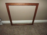Hickory Mirror/Picture Frame