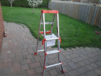 LITTLE GIANT ADJUSTABLE 4 TO 6 FOOT STEP LADDER, BRAND NEW!