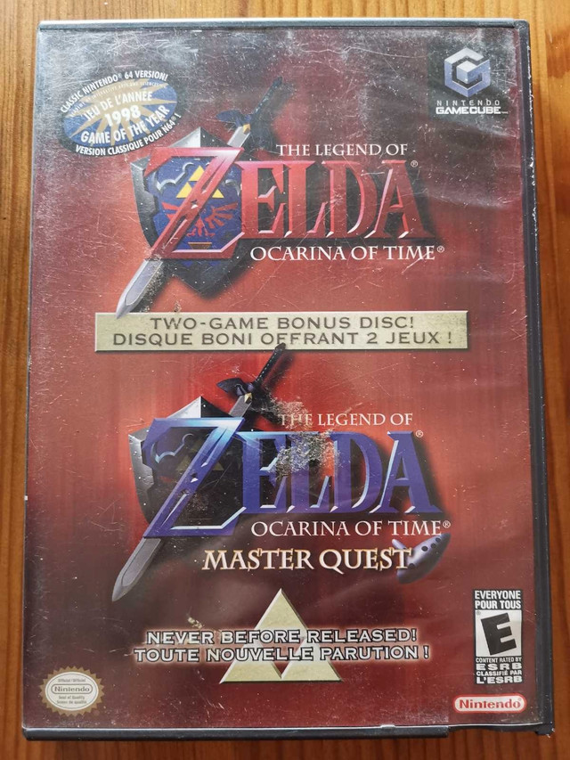 The Legend of Zelda: Ocarina of Time + Master Quest - CIB dans Consoles classiques  à Ville de Montréal