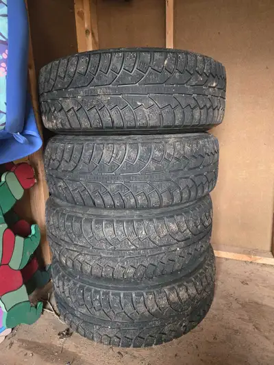 Used lightly for two seasons. Rims not included. 265 70r 17