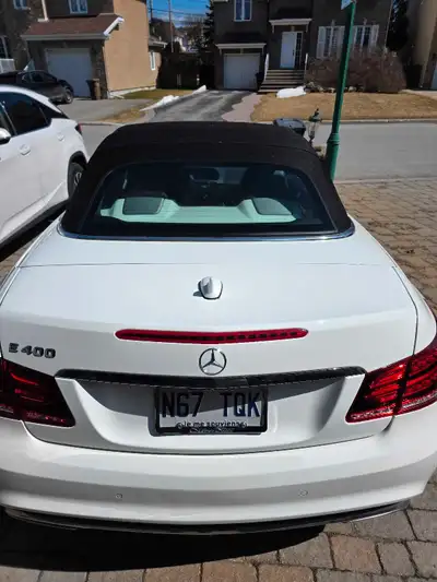 Convertible Mercedes E400 2016. With 42000 kilo. Excellent conditions, never driven in winter