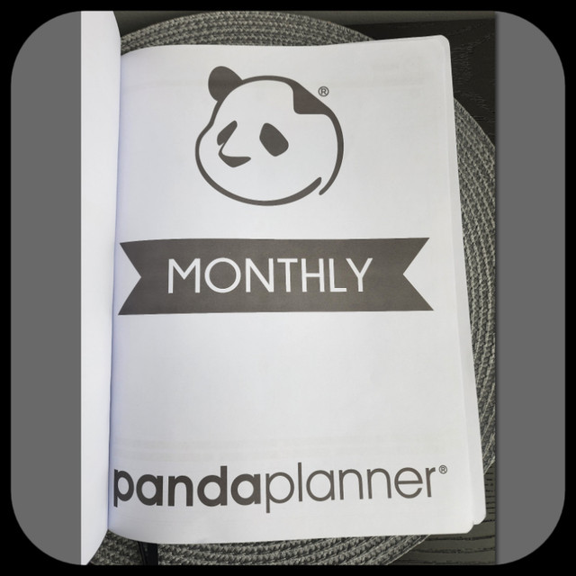 PANDA PLANNER || Non-Dated 12-Month, Weekly, Daily in Other in Abbotsford - Image 3