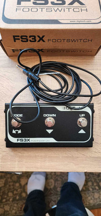 Digitech fs3x with cable