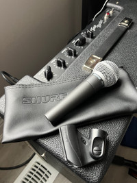 Shure SM58 Microphone with XLR Cable