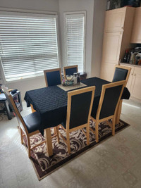 Dinning Room Table + 6 Chairs