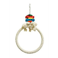 Large Cotton Ring Perch for all size parrots