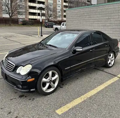 2006 Mercedes C230 138,000km Clean title 3800+ HST & Licensing RARE SPEC: 6 Speed Manual RWD Lady dr...