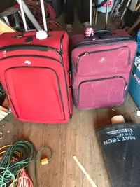 2 suitcase’s $10
