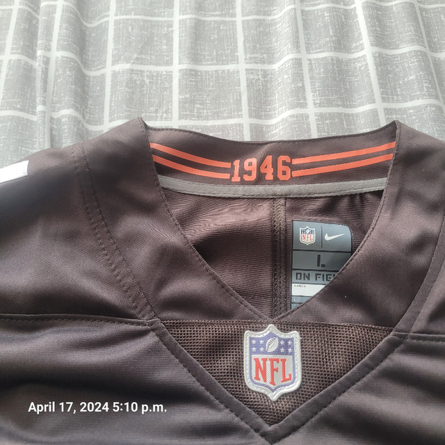 Nick Chubb Cleveland Browns NFL Jersey ***PRICE REDUCED*** in Football in Calgary - Image 3