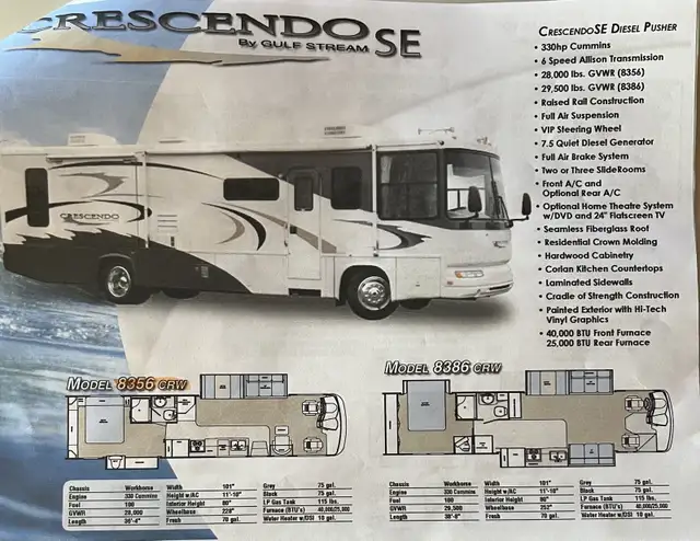 Gulf Stream Diesel Pusher Motorhome in RVs & Motorhomes in Medicine Hat - Image 10