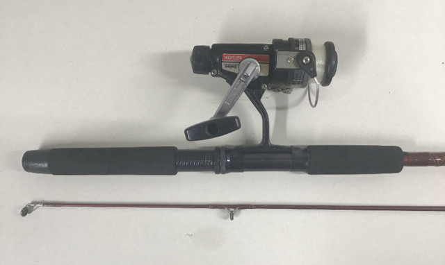 Mitchell Rod and Daiwa Reel with Tackle Box in Fishing, Camping & Outdoors in Peterborough