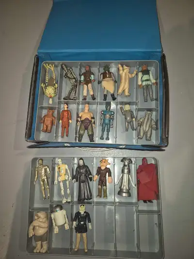 star wars toys and case vintage, View more