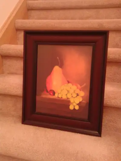 Wall Picture, Brand New, Quality Wood Frame, 19" * 16", View more