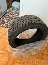 2x pneus d’hiver usagés | 2x used winter tires 225/45/18r