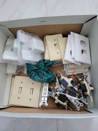 Light switch receptacle etc assorted
