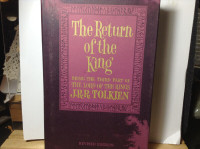 THE RETURN OF THE KING LORD OF THE RINGS J.R.R. TOLKIEN 1st  EX