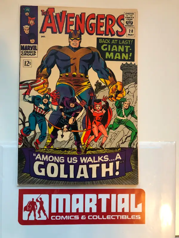 1st Collector, Goliath in Avengers #28 comic $175 OBO63804702446721120