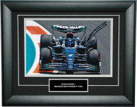 George Russell Signed 8X12 inches Mercedes F1 2023 Photo Frame