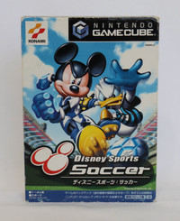 Disney Sports Soccer Nintendo GameCube Japanese Game CIB Used