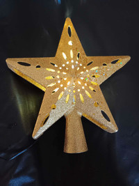 Christmas Tree Topper with light slide show