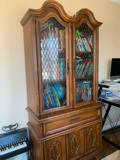 Vintage hutch set (2 pieces), View more