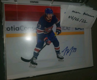 Tyler Toffoli signed 8x10 Hockey photos HABS KINGS Devils