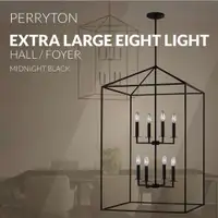 Perryton Extra Large 8-Light Chandelier