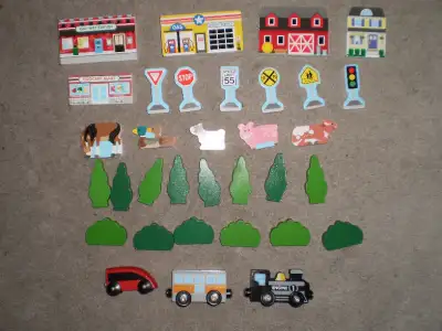 Cityscape and Country Wood Toys, 33, View more