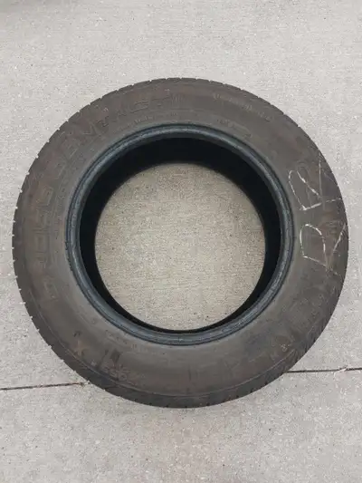 1 All season 225/65/17 Continental Cross Contact tire for sale. In good condition. Dot 2522 for $60.