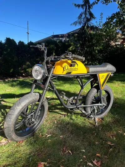 Vintage electric bike, View more