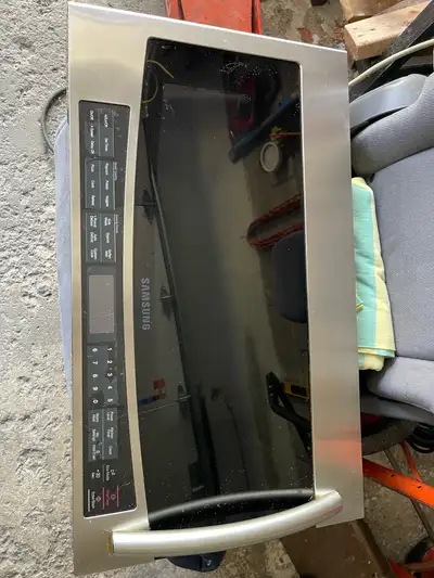 Samsung 30” microwave  door assembly , View more