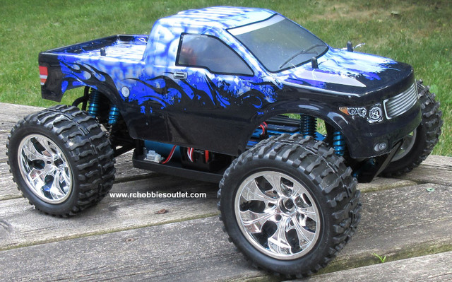 NEW RC MONSTER TRUCK  PRO BRUSHLESS ELECTRIC  1/10 Scale in Hobbies & Crafts in Regina - Image 3