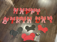 Minnie mouse birthday decorations 