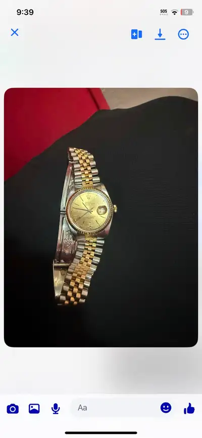 Rolex perpetual oyster date just jubilee two tone, View more