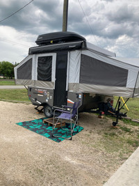 2021 Flagstaff 176LTD Camper (used for camping only one night)