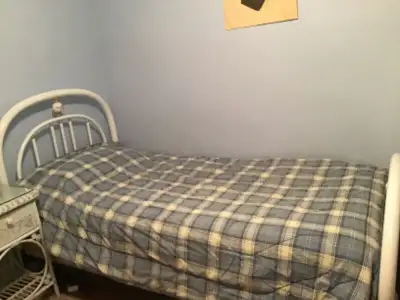 Twin size reversible comforter, View more