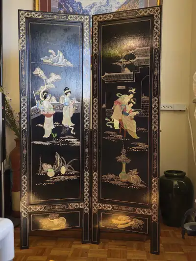 Asian Lacquer Screen, View more