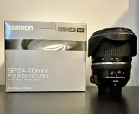 Tamron 24-70mm f2.8 Nikon