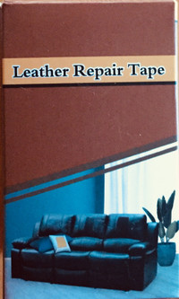 LEATHER REPAIR TAPE 3" x 58" CAMEL Amazon item # B07WFZ39YS