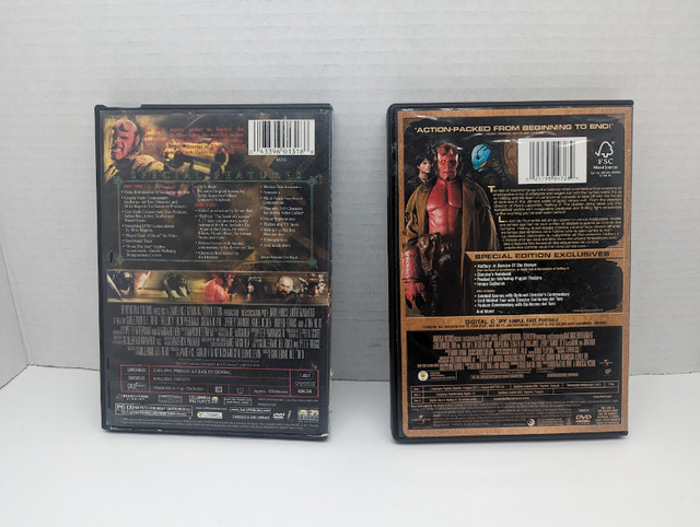 Hellboy and Hellboy 2 The Golden Army DVD Set in CDs, DVDs & Blu-ray in Calgary - Image 2