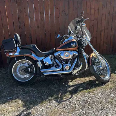 2008 Softail custom, with 27 730 km . Have a few add-ons- Front tire flame mag,Vance and Hines short...