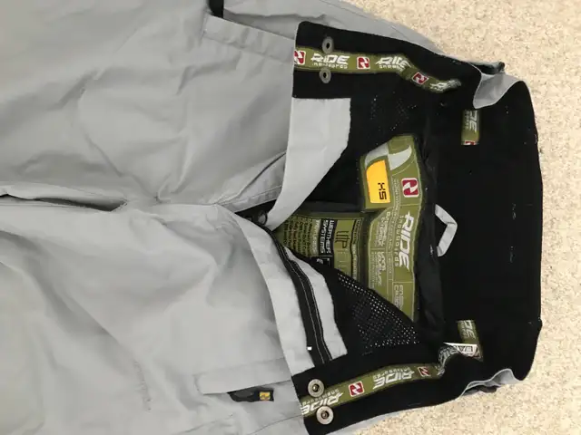 Package deal: Snowboard with bindings, pants and boots in Snowboard in Edmonton - Image 6